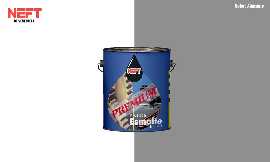 NEFT ESMALTE ALUMINIO GALON
