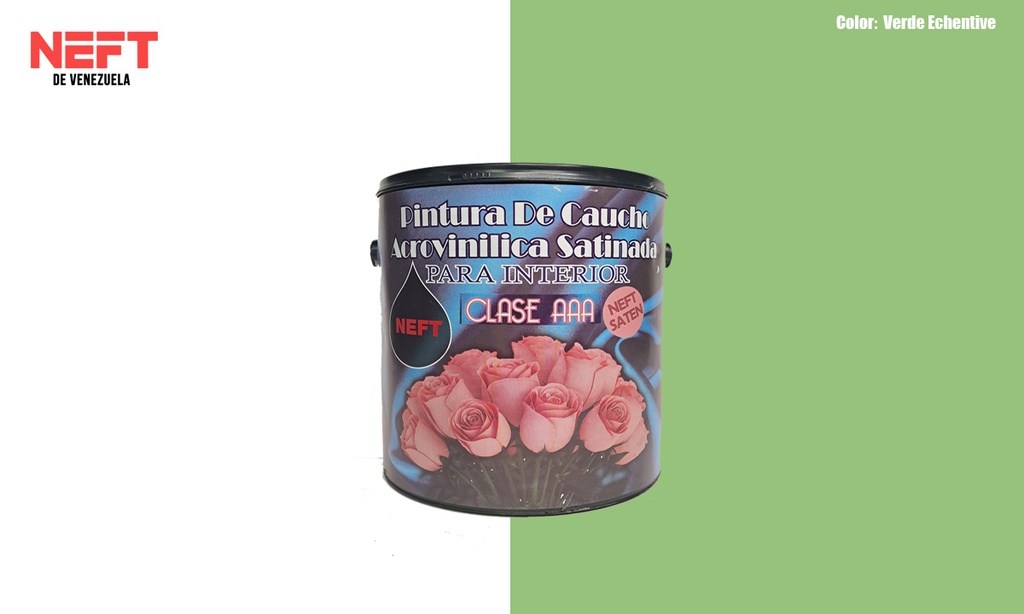 NEFT SATEN VERDE ECHENTIVE GALON